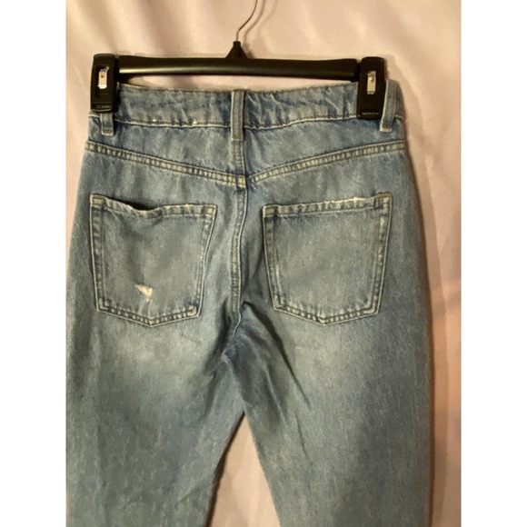 Garage Denim Jeans  Size 00  Heavy Denim  Straight Leg distressed jeans - Picture 10 of 14